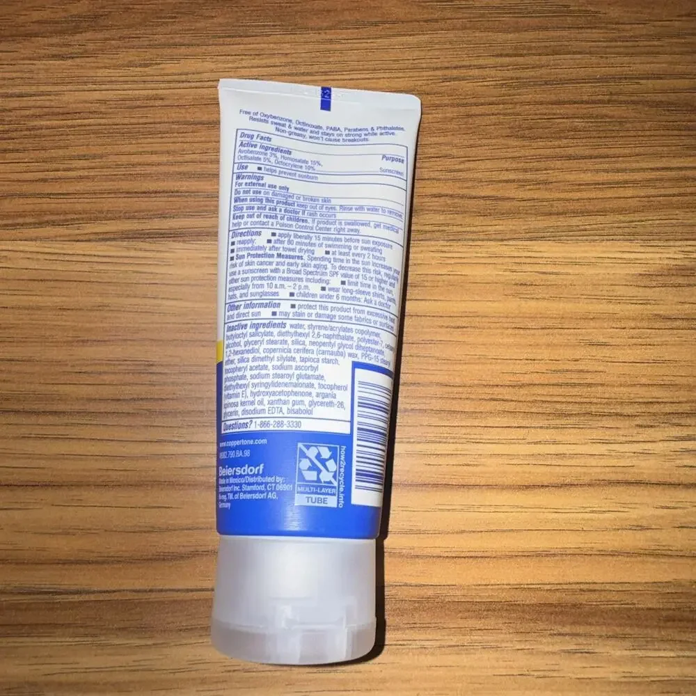 Face Sunscreen Lotion SPF 60+, Water Resistant Sunscreen with B